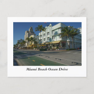 Carte Postale Miami Beach Ocean Drive