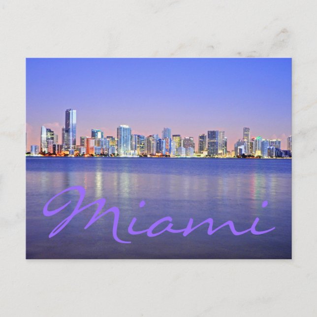 Carte Postale Miami, Floride, États-Unis (Devant)