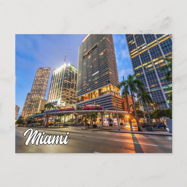 Carte Postale Miami, Floride, États-Unis (Devant)