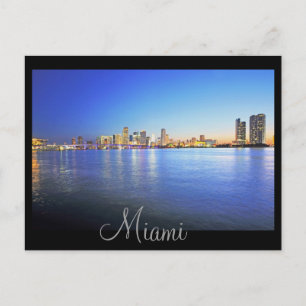 Carte Postale Miami, Floride, La Ville Belle
