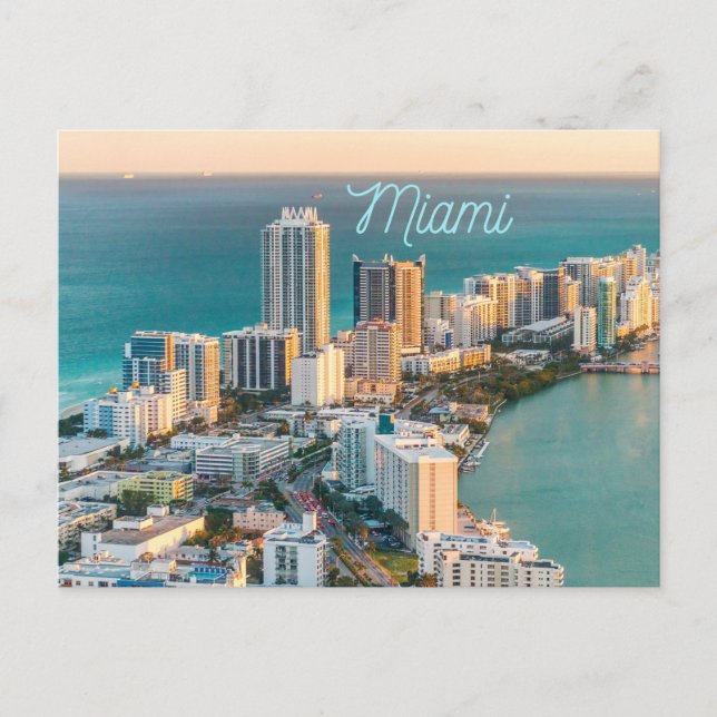 Carte Postale Miami South Beach Ocean View (Devant)