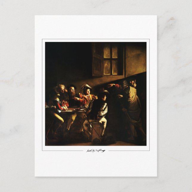 Carte Postale Michelangelo Merisi da Caravaggio #21 - Beaux-Arts (Devant)