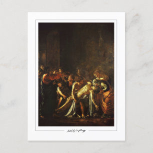 Carte Postale Michelangelo Merisi da Caravaggio #47 - Beaux-Arts