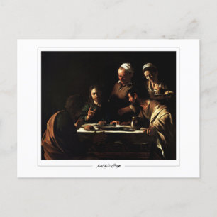 Carte Postale Michelangelo Merisi da Caravaggio #66 - Beaux-Arts