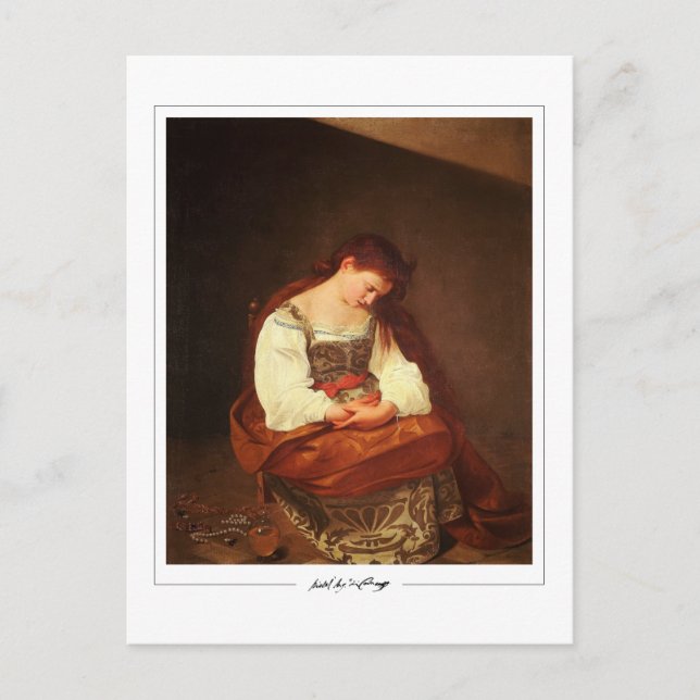 Carte Postale Michelangelo Merisi da Caravaggio #80 - Beaux-Arts (Devant)