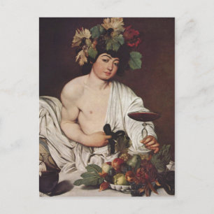 Carte Postale Michelangelo Merisi da Caravaggio Bacchus 1593-159