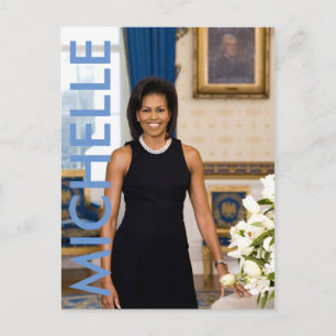 Carte postale Michelle Obama