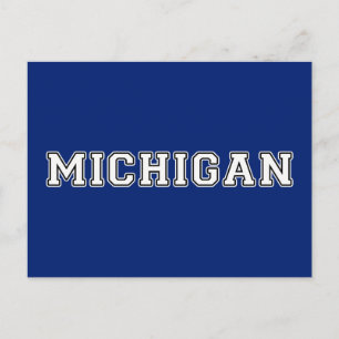 Carte Postale Michigan