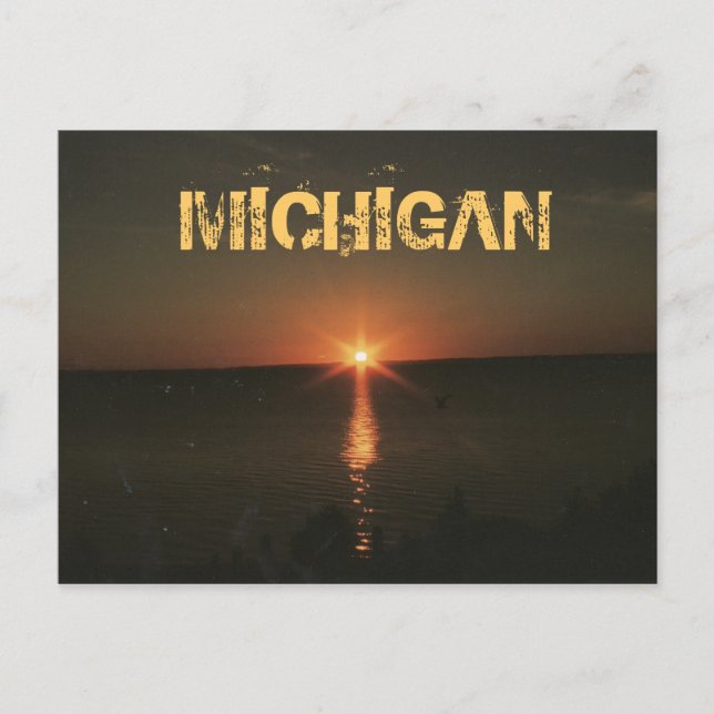 CARTE POSTALE MICHIGAN (Devant)