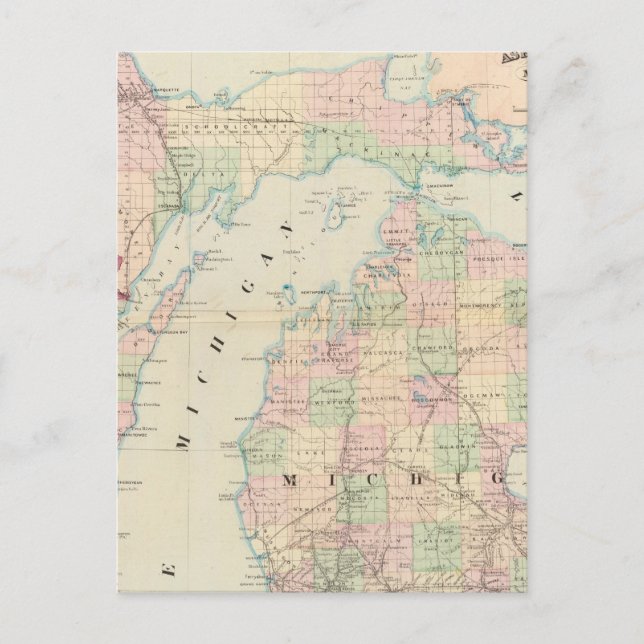 Carte Postale Michigan 7 (Devant)