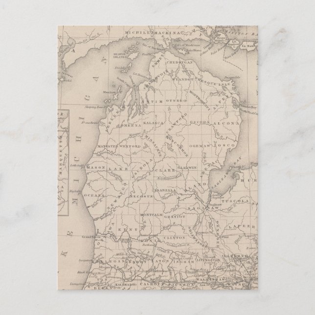 Carte Postale Michigan 9 (Devant)