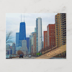 Carte Postale Michigan Avenue de Chicago