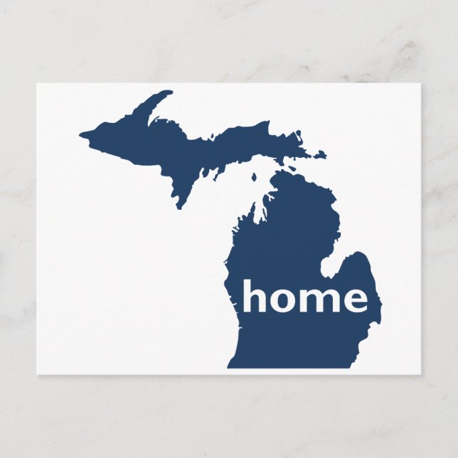 Carte Postale Michigan Home (Devant)