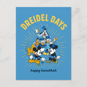 Carte Postale Mickey et ses amis   Les jours de dreidel