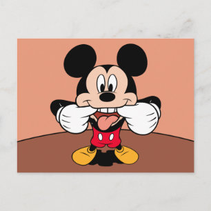 Carte Postale Mickey moderne   Sticking Out Tongue