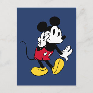 Carte Postale Mickey Mouse À la paix
