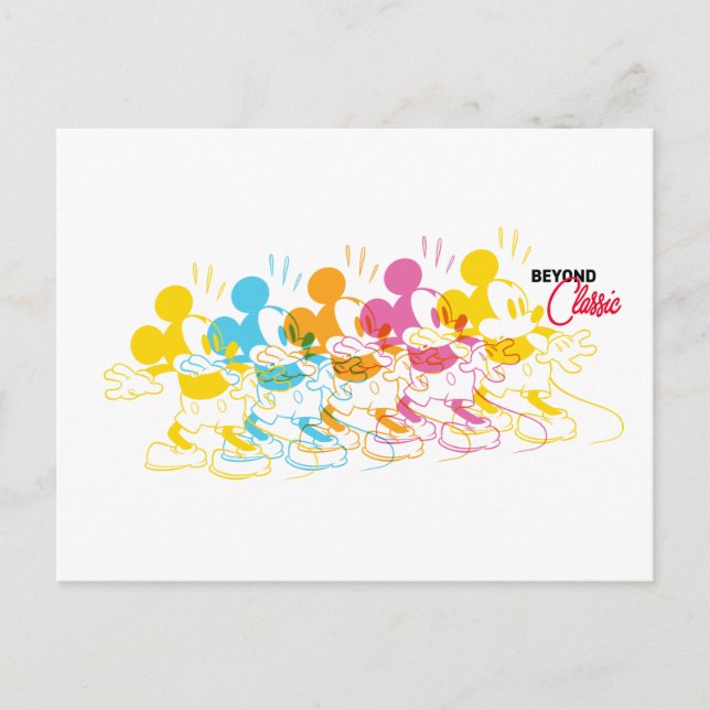 Carte Postale Mickey Mouse | Au-delà du classique (Devant)