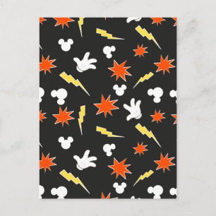 Carte Postale Mickey Mouse   Motif d'icône Super Hero