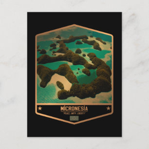 Carte Postale Micronésie