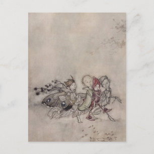 Carte Postale "Midsummer Fairies" par Arthur Rackham