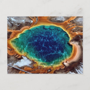 Carte Postale Midway Geyser, Yellowstone, Wyoming
