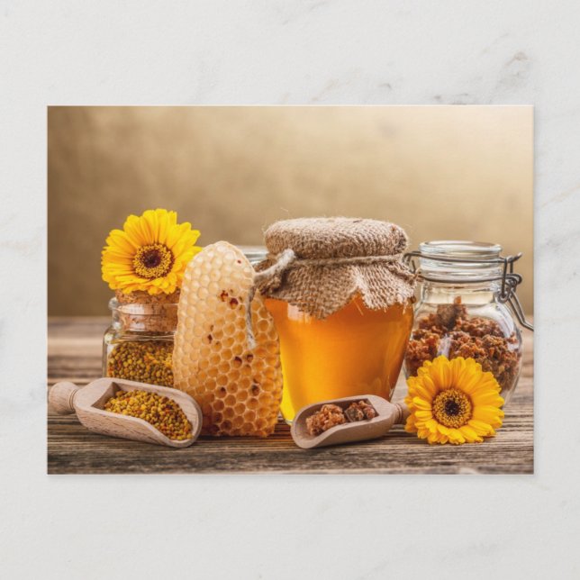 Carte Postale Miel (Devant)