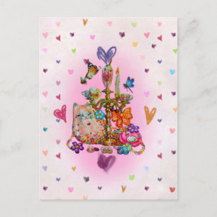 Carte Postale Mignon Pastel