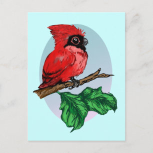 Carte postale mignonne Cardinal Baby