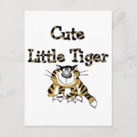 Mignons T-shirts et cadeaux en petits tigres