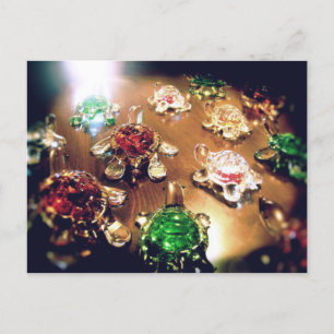 Carte Postale Migration - Tortues de verre