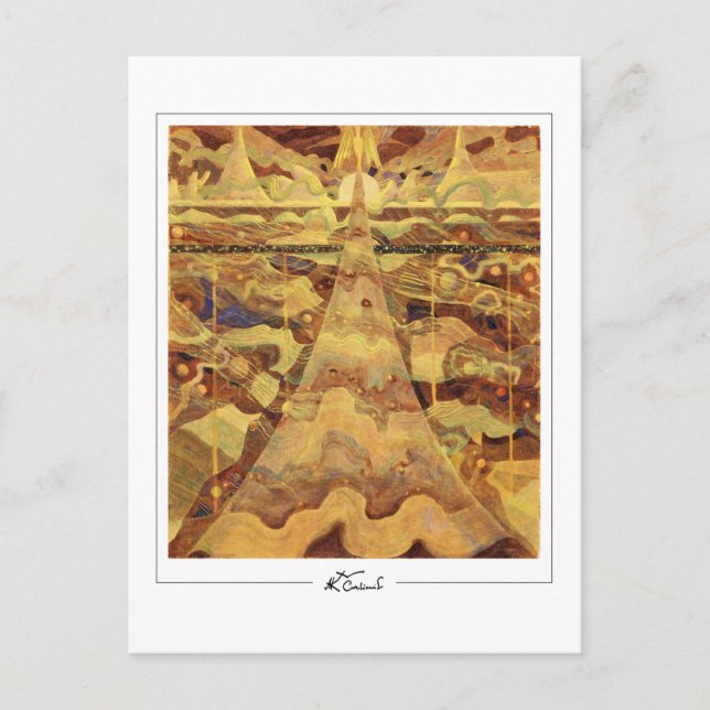 Carte Postale Mikalojus Konstantinas Ciurlionis #14 - Fine Ar... (Devant)