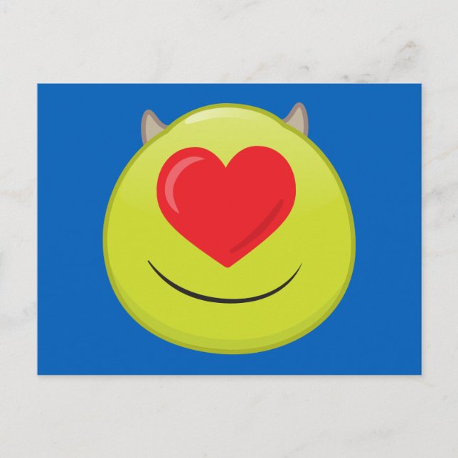 Carte Postale Mike Emoji (Devant)