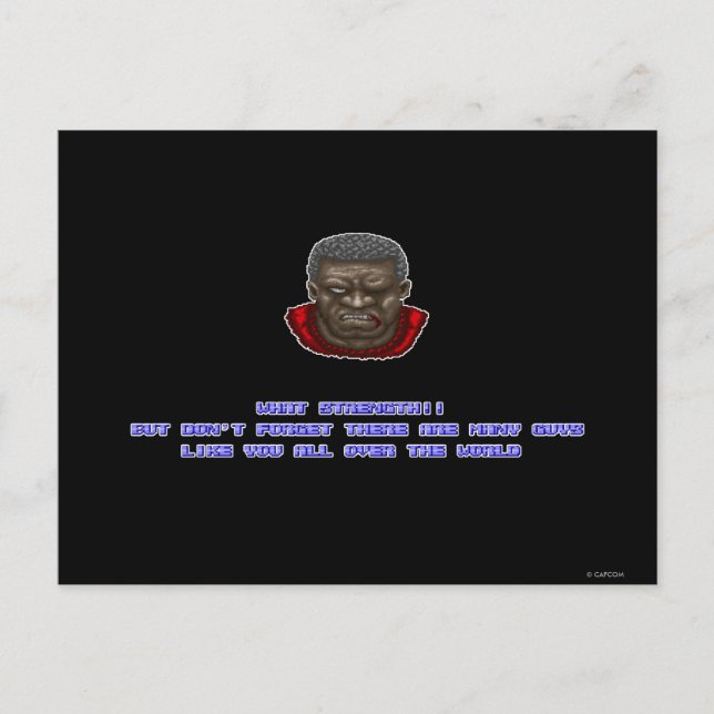 Carte Postale Mike KO'ed (Devant)