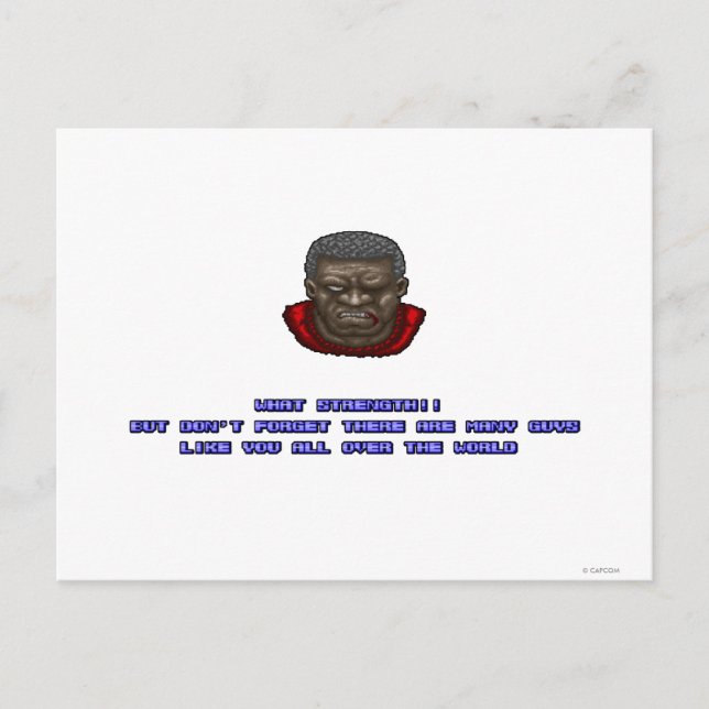 Carte Postale Mike KO'ed (Devant)