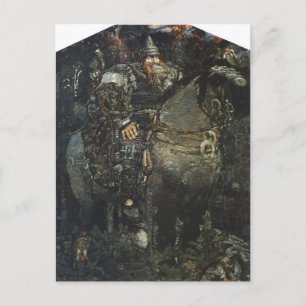 Carte Postale Mikhail Vrubel-Bogatyr