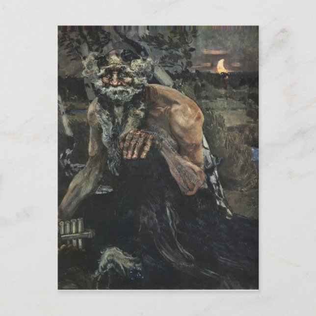 Carte Postale Mikhail Vrubel - Pan (Devant)