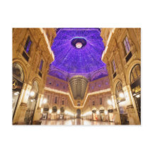 Carte postale : Milan d'or