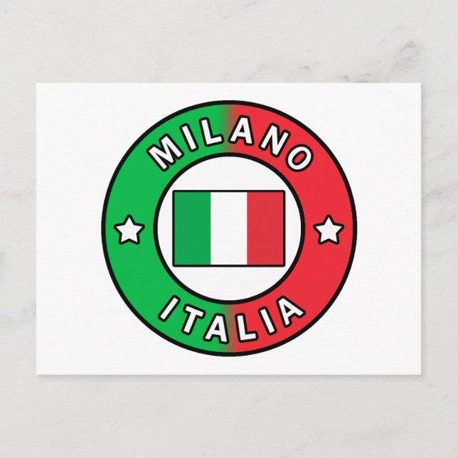 Carte Postale Milano Italia (Devant)