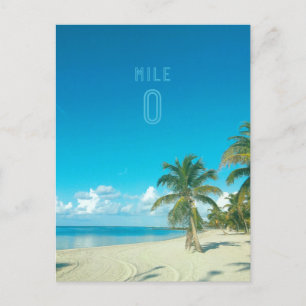 Carte postale MILE ZERO