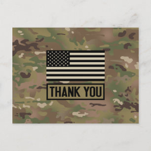 Carte Postale Militaire - Merci