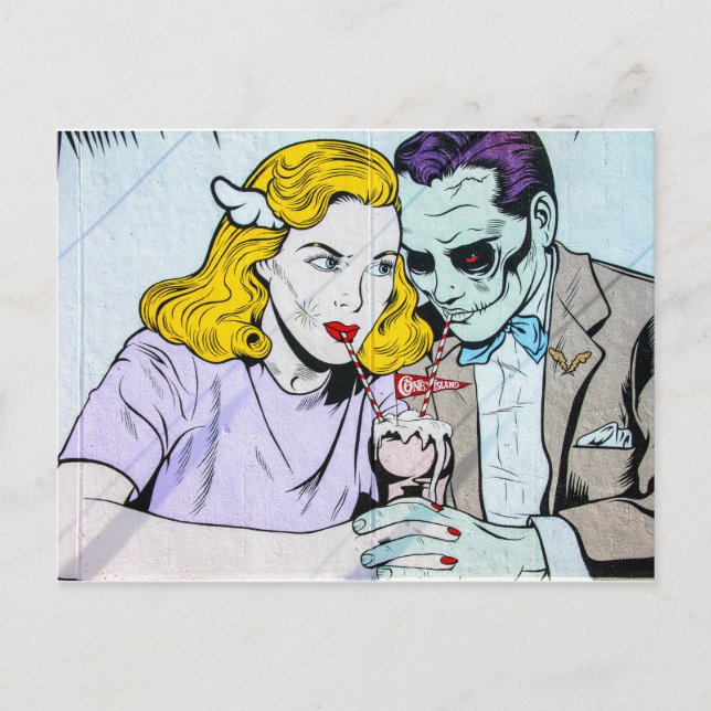 Carte Postale Milkshake de Coney Island (New York, New York) (Devant)