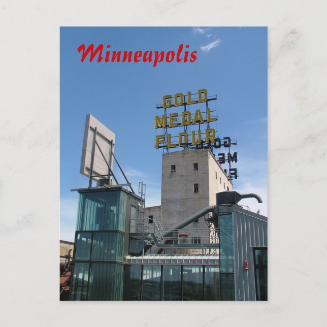 Carte Postale Mill City (Devant)