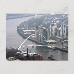 Carte Postale Millennium Bridge Newcastle sur Tyne