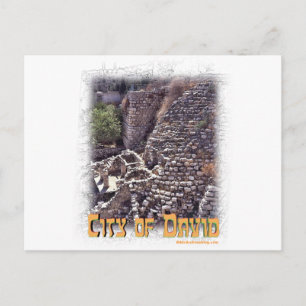 Carte Postale Millo dans la ville de David, Jérusalem