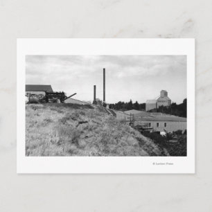 Carte Postale Milton, Oregon Vue de la ville Ascenseur Photo