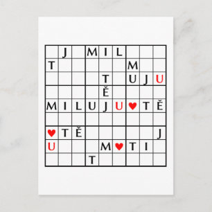 Carte Postale miluju tě