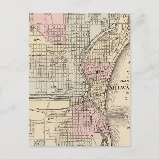 Carte Postale Milwaukee (Devant)