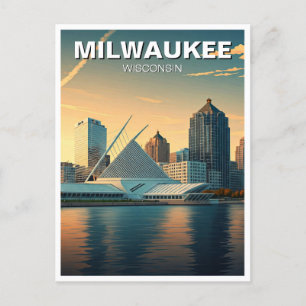Carte Postale Milwaukee Museum of Art Travel