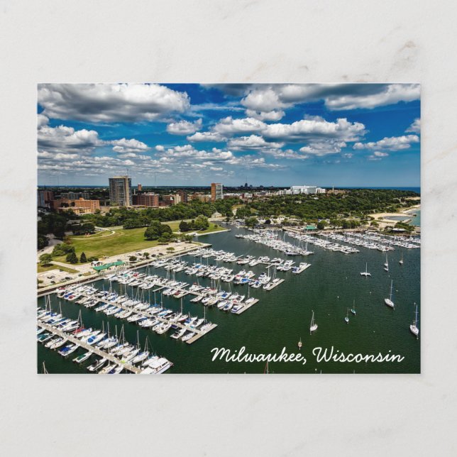 Carte postale Milwaukee, Wisconsin (Devant)