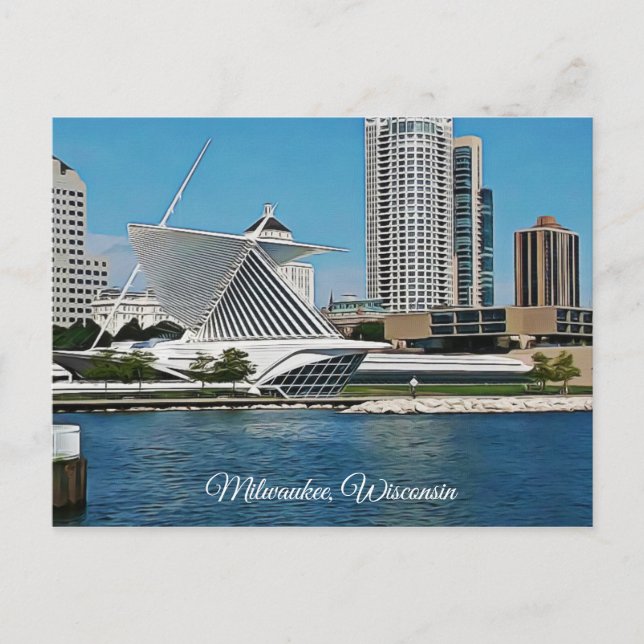 Carte postale Milwaukee, Wisconsin (Devant)